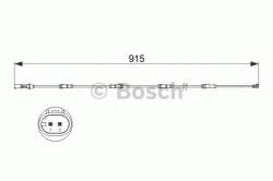 Bosch Senzor de avertizare, uzura placute de frana BMW Seria 6 Gran Cupe (F06) (2011 - 2016) BOSCH 1 987 473 509