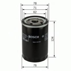 Bosch Filtru ulei MERCEDES E-CLASS Combi (S124) (1993 - 1996) BOSCH 0 451 103 105