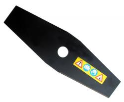 UNI Нож за тример с 2 режещи зъба, 255x25.4 мм, (00245) (UNI-00245)