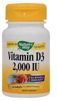 Nature's Way Vitamin d3 2000ui 120cps NATURES WAY