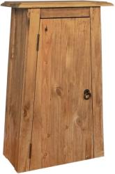 vidaXL Dulap de perete de baie, 42x23x70 cm, lemn masiv pin (246039)