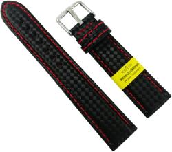 Morellato Curea de ceas Neagra din material textil si piele naturala Morellato - 18mm, 20mm, 22mm, 24mm A01U3586977883CR (A01U3586977883CR)