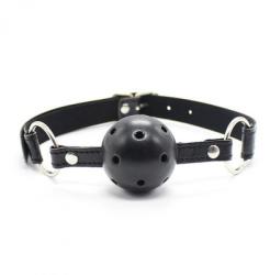  Szájpeckelő golyó műanyagból, légnyílásokkal - szeresdmagad