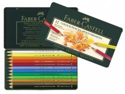 Faber-Castell Creioane colorate Polychromos 12 culori Faber-Castell
