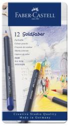 Faber-Castell Creioane colorate Goldfaber 12 culori Faber-Castell