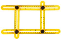 Topex Riglă unghiulară din plastic, 30x17.5 cm, Topex (16B476)