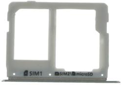 tel-szalk-014733 Samsung Galaxy C7 arany SIM kártya tálca (2 SIM kártyás telefonokhoz) (tel-szalk-014733)