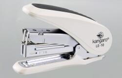 Kangaro Tűzőgép No. 10 20lap műanyag könnyű tűzés Kangaro LE10 csontfehér (KANNO51)