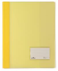 DURABLE Gyorsfűző PVC A4 extra erős széles Durable sárga (DB268004)