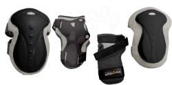 smarTrike Echipament de protecţie pentru copii Safety Gear set Black M smarTrike pentru genunchi şi încheieturi, din plastic ergonomic negru de la 9 ani (ST4002005)