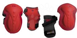 smarTrike Echipament de protecţie pentru copii Safety Gear set Red M smarTrike pentru genunchi şi încheietură din plastic ergonomic roşu pentru vârsta de 9-15 ani (ST4002004)