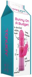 ToyJoy Bunny On A Budget Vibe w Dots - rózsaszín