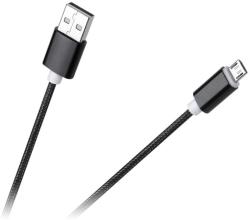 M-Life Cablu USB - micro USB tata 2m M-LIFE negru (ML0801B-2)