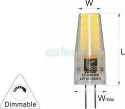 Chemistry chant Anemone fish Lumen BEC CU LED SMD 3W 12V G4 ALB RECE dimabil (13-090309) (Bec LED) -  Preturi