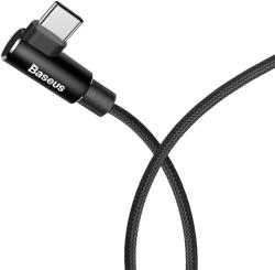 Baseus Cablu Type-C Baseus MVP Elbow USB Black (1m, output 2A, unghi 90, impletitura nylon) (CATMVP-A01)