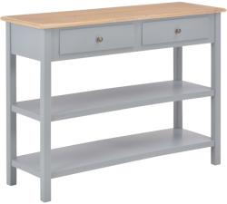 vidaXL Servantă, gri, 110x35x80 cm, MDF (280030) Comoda