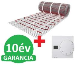 U-HEAT fűtőszőnyeg 1, 5 m2 = 225 W + Manuális fali termosztát padlóhőmérséklet szenzorral szettben (290302)