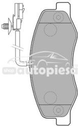 KRIEGER Set placute frana, frana disc MERCEDES E-CLASS T-Model (S211) (2003 - 2009) KRIEGER 0950006477