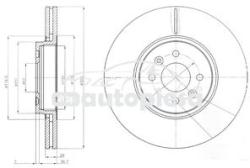 KRIEGER Disc frana DAEWOO NUBIRA Break (KLAN) (2003 - 2016) KRIEGER 0950004305