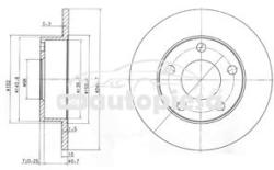 KRIEGER Disc frana FORD FOCUS C-MAX (2003 - 2007) KRIEGER 0950004027