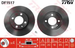 TRW Disc frana SEAT CORDOBA Vario (6K5) (1999 - 2002) TRW DF1517