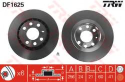 TRW Disc frana OPEL VECTRA B (36) (1995 - 2002) TRW DF1625