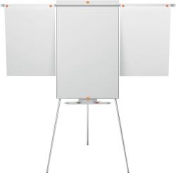 Nobo Flipchart NOBO Nano Clean magnetic din otel, cu brate extensibile, cu trepied