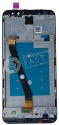 NBA001LCD004852 Huawei Mate 10 Lite fekete OEM LCD kijelző érintővel kerettel, előlap (NBA001LCD004852)