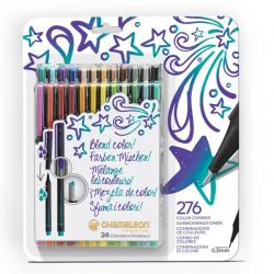 Chameleon Set 24 fineliner cu schimbare tonalitate Bold CHAMELEON PENS (8423)