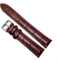 HCraft Curea Ceas „Heritage Brown 9C1-B - Piele Naturală, Cusătură Maro (18mm - 24mm) (9C1 M)
