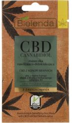 Bielenda Mască de față - Bielenda CBD Cannabidiol Moisturizing & Detoxifying Mask 8 g Masca de fata