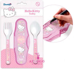 Baba utazó evőeszköz készlet Hello Kitty (QEL673956)