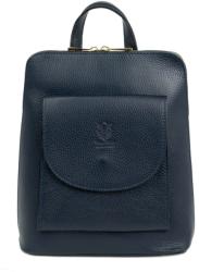 Manier Rucsac dama piele bleumarin prafuit GF1980