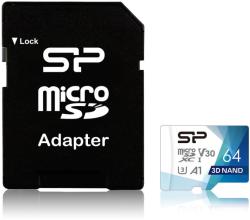 Silicon Power microSDXC 64GB C10 SP064GBSTXDU3V20AB