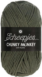 Scheepjes Chunky Monkey 1063 Steel - acélszürke akril fonal