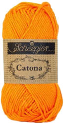 Scheepjes Catona 281 Tangerine - mandarin sárga pamut fonal