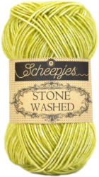 Scheepjes Stone Washed 812 Lemon Quartz - sárgászöld fonal