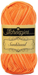 Scheepjes Sunkissed 12 Beach Hut Orange - narancssárga pamut fonal