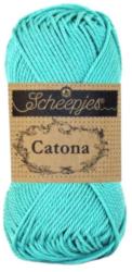 Scheepjes Catona 253 Tropic - kék pamut fonal