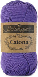 Scheepjes Catona 508 Deep Amethyst - ametiszt lila pamut fonal