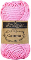 Scheepjes Catona 222 Tulip - tulipán pink pamut fonal