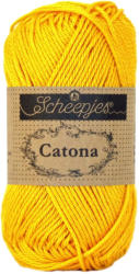 Scheepjes Catona 208 Yellow Gold - aranysárga pamut fonal