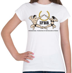 printfashion IFBB_logo - Női póló - Fehér (1791564)