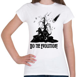 printfashion evolution - Női póló - Fehér (1796721)