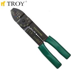 TROY Клещи за кабелни обувки и оголване на кабели 200 мм / troy 24006 / (t 24006)