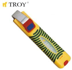 TROY Инструмент за оголване на кабели Ф 8-28 мм / troy 24004 / (t 24004)