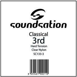 Soundsation SC133-3 - Klasszikusgitár húr - G 0.41 Hard tension - D431D