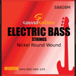 Soundsation SB608M - Basszusgitár húrszett - Medium - D478D