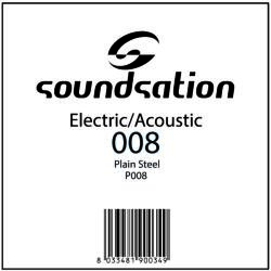 Soundsation P008 - Elektromosgitár húr SE széria - 0.08 - D454D