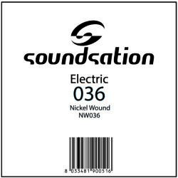 Soundsation NW036 - Elektromosgitár húr SE széria - 0.38 - D471D